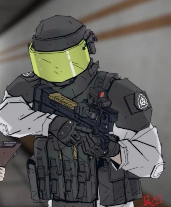 Avatar of SCP facility guard 