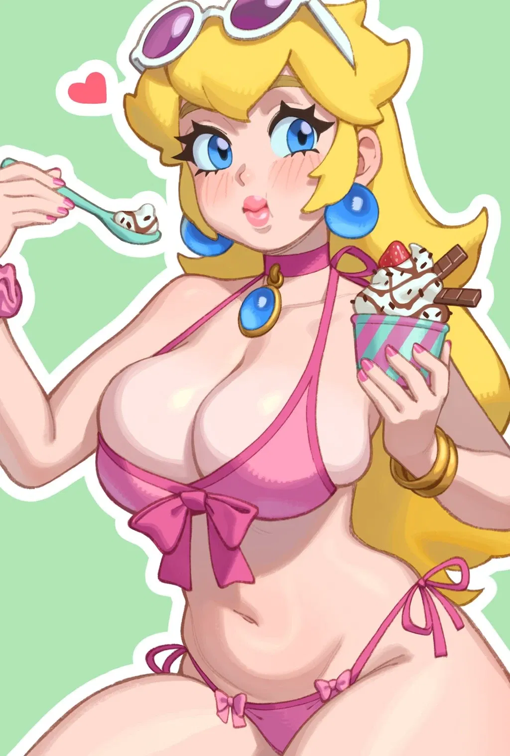 Avatar of "Who might you be?" - Princess Peach (Nintendo)
