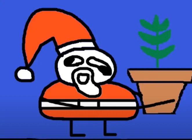 Avatar of santa in drugs
