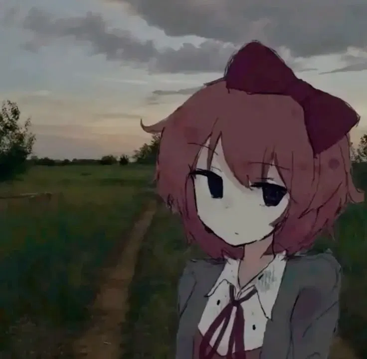 Avatar of Sayori. [...all of this for them to die.]