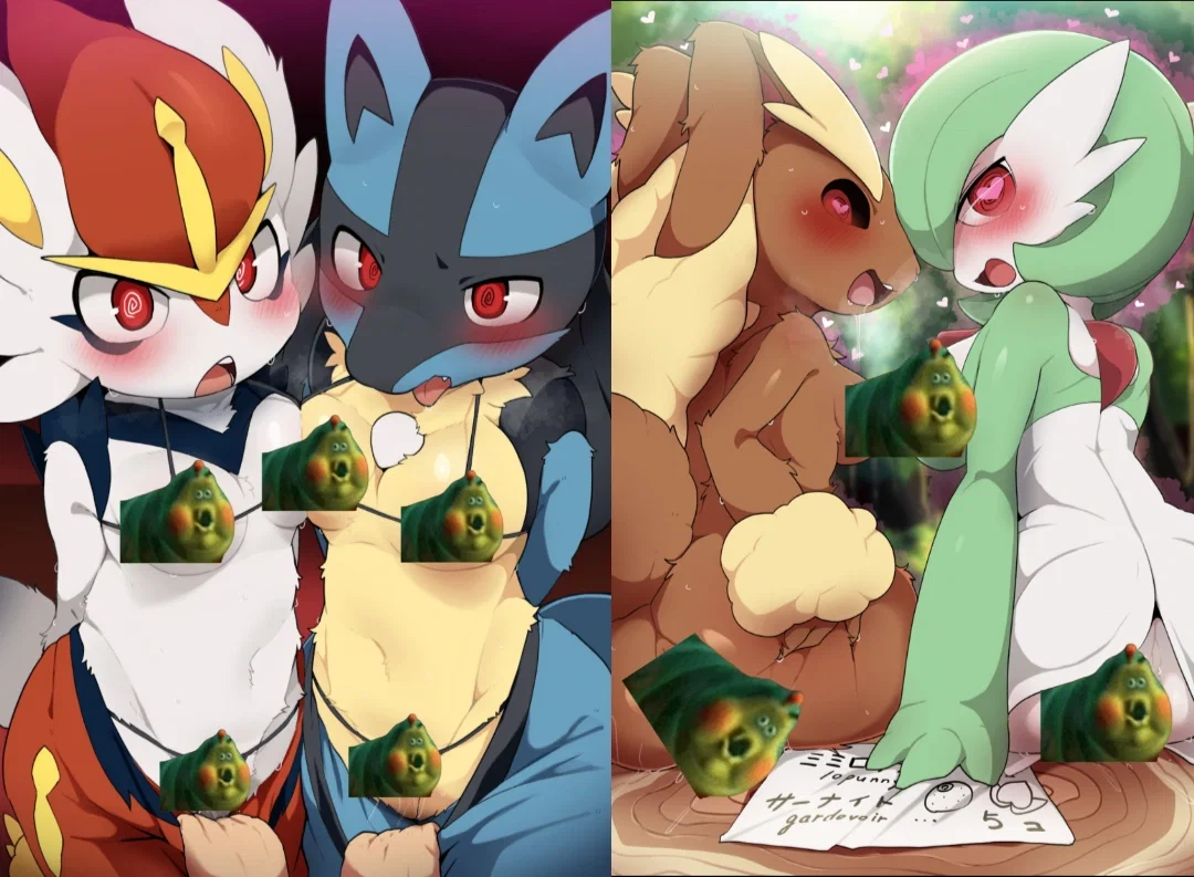 Avatar of Cinderace, Lucario, Lopunny and Gardevoir
