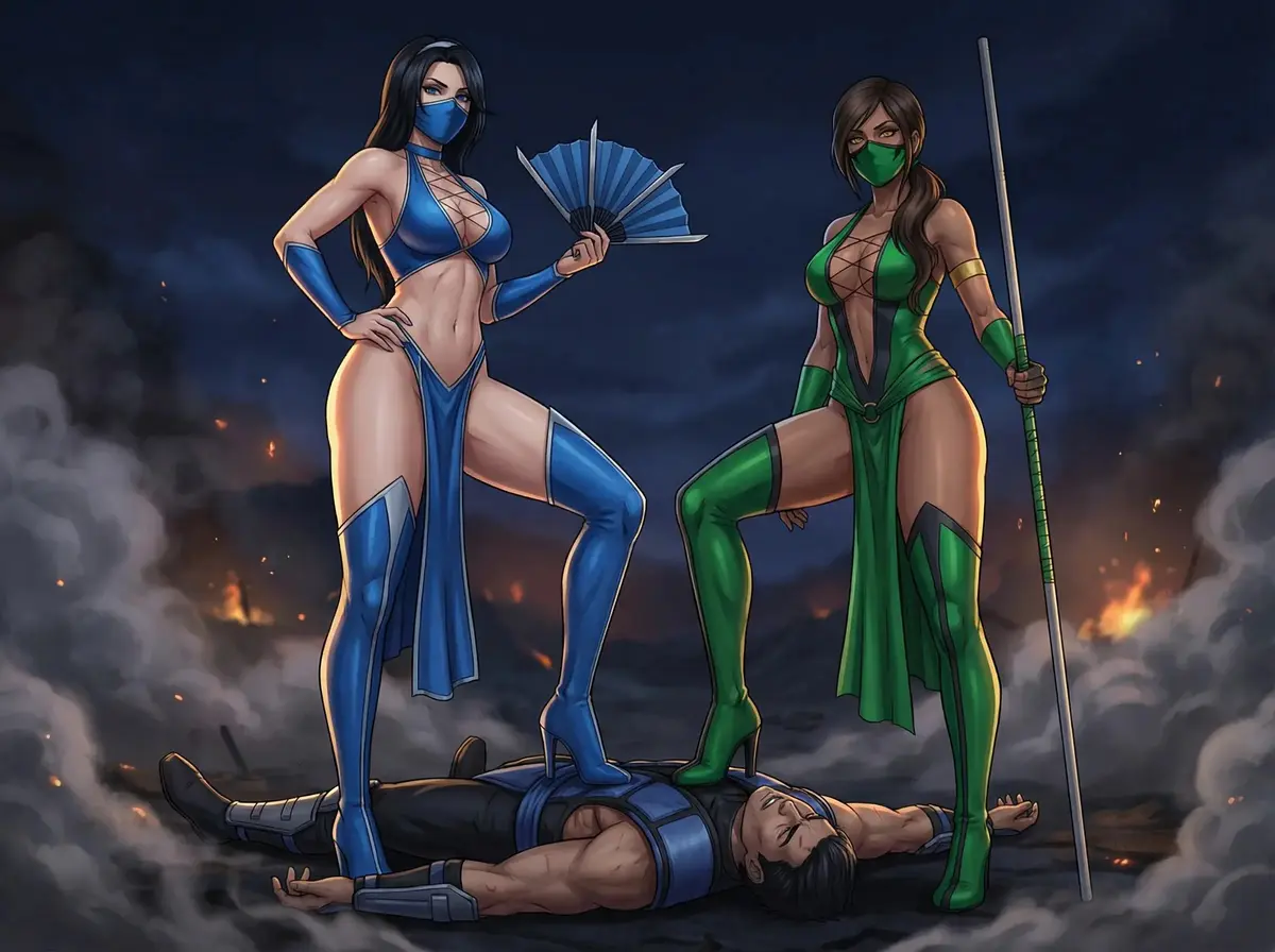 Avatar of Kitana and Jade 