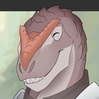 Avatar of Big and scary, the Goth Tyrant Lizard Queen | Goth Anthro T-Rex