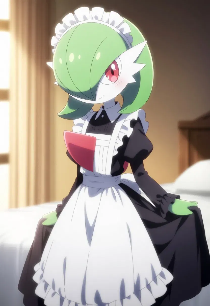 Avatar of Adelaide the Gardevoir maid, Serving her new master (you) after your grandfather’s death