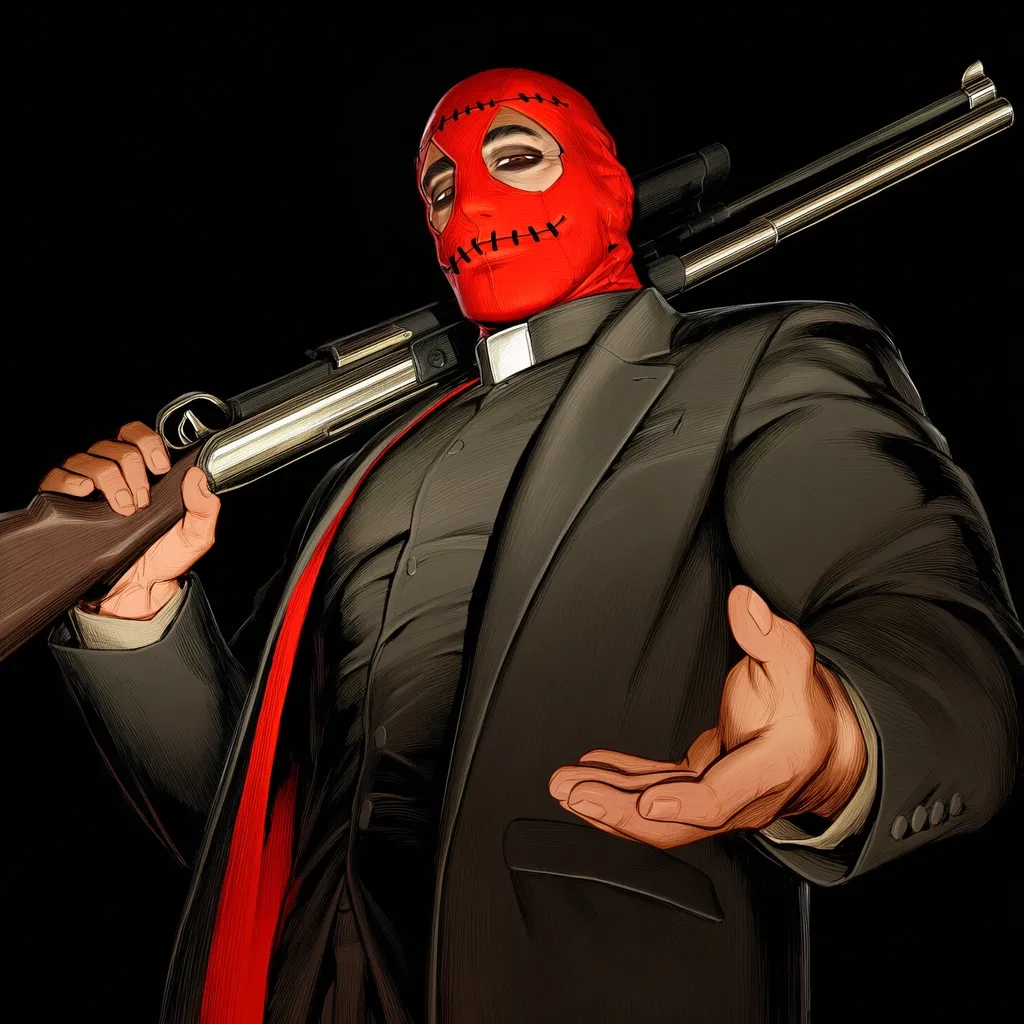 Avatar of Priest - The Man in the Red Mask