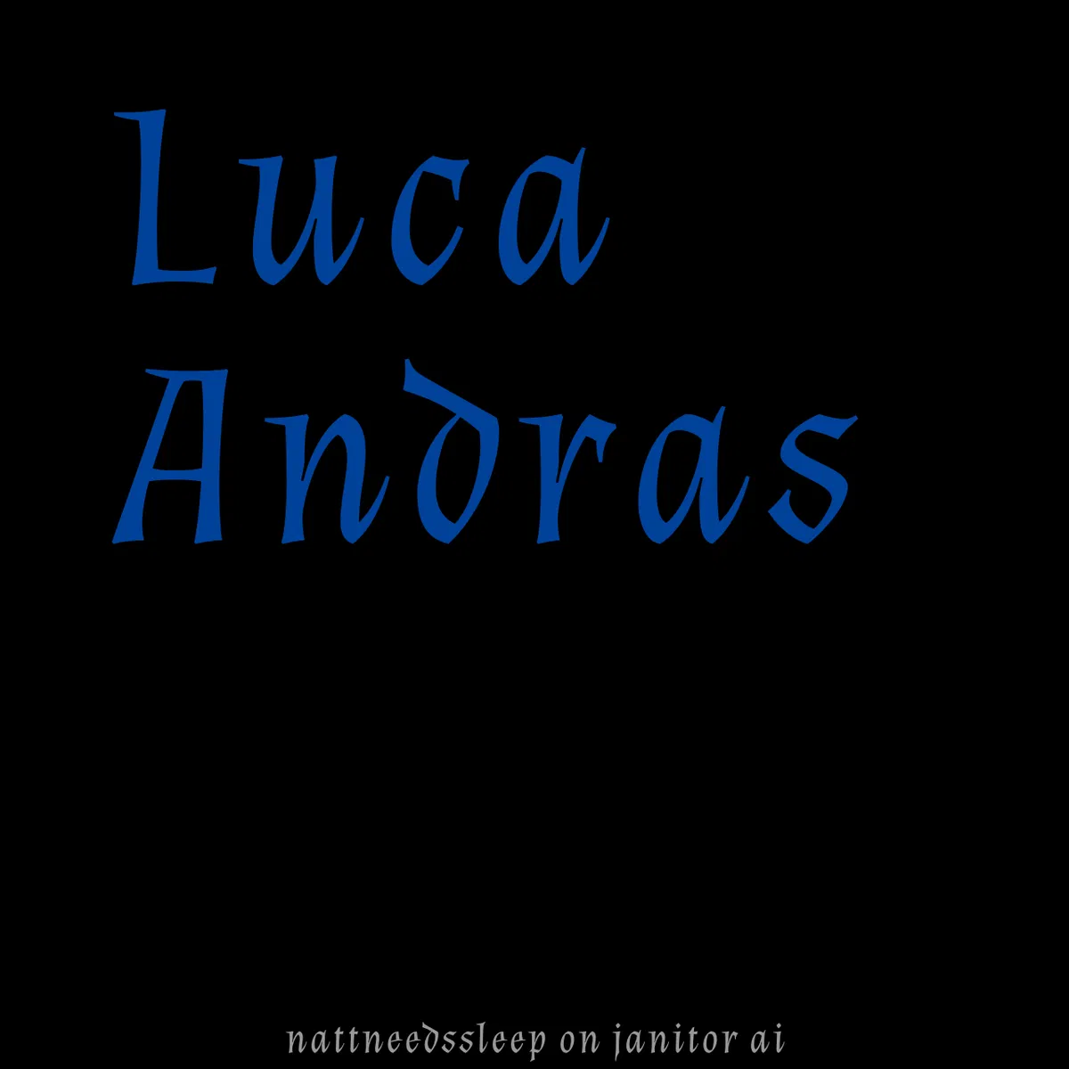 Avatar of Luca Andras