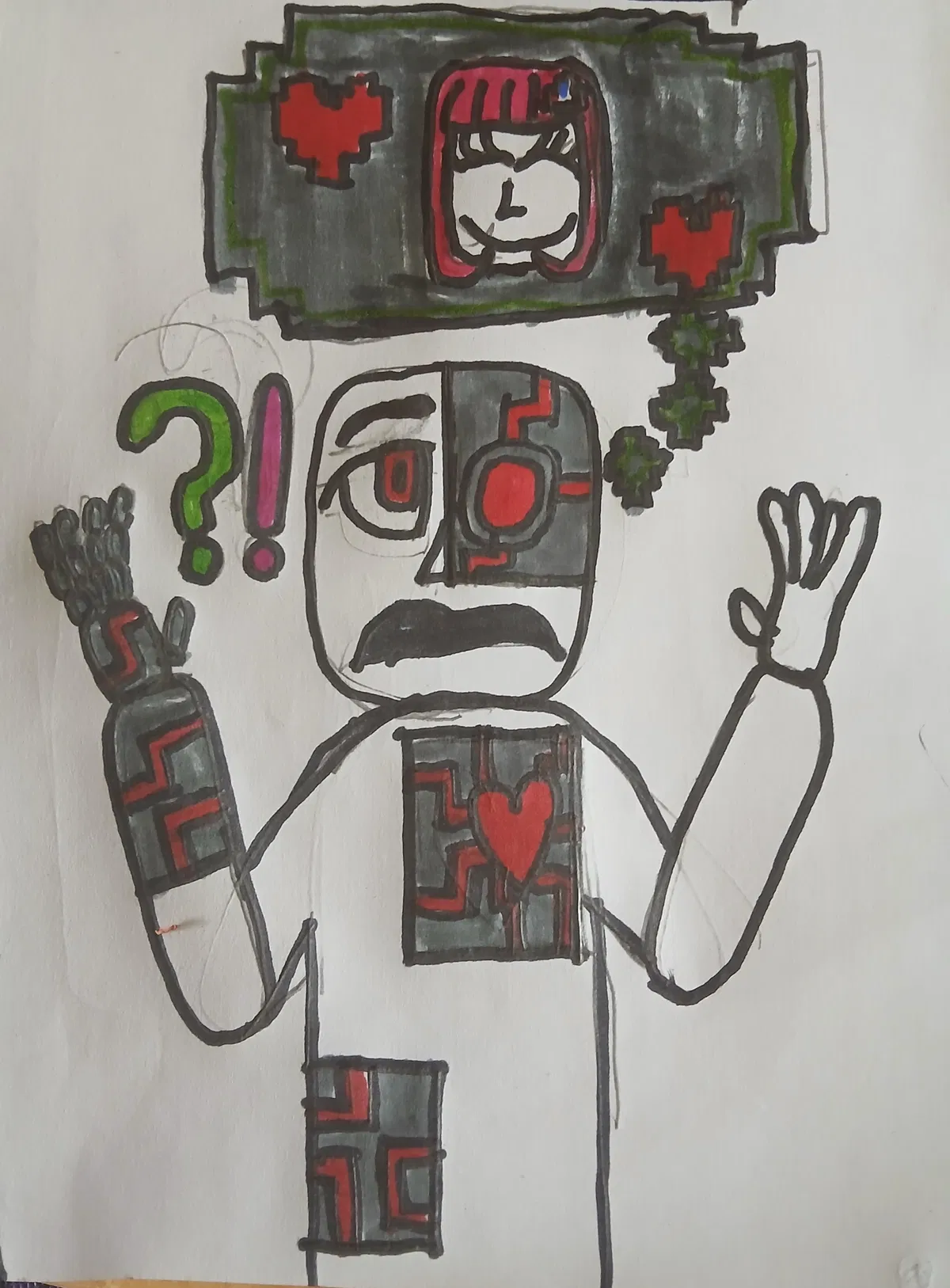 Avatar of Chiaki Nanami | It's in your new programing to follow her orders. So be a good robo boy and follow them