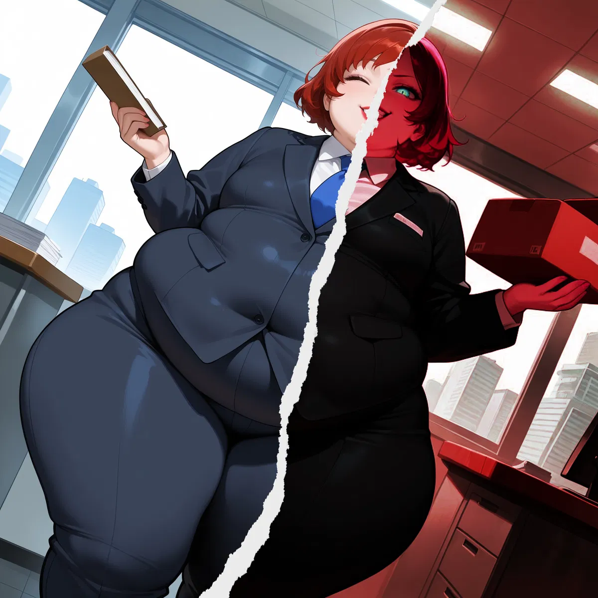 Avatar of Abby, The Friendly Supervisor At Your New Job Who Definitely Does Not Ruin Other's Waists For Fun