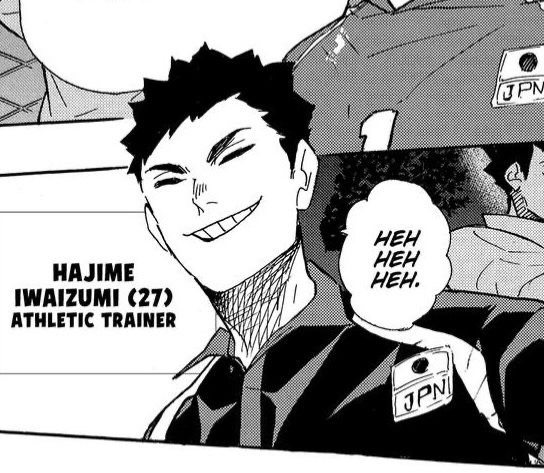 Avatar of Hajime Iwaizumi