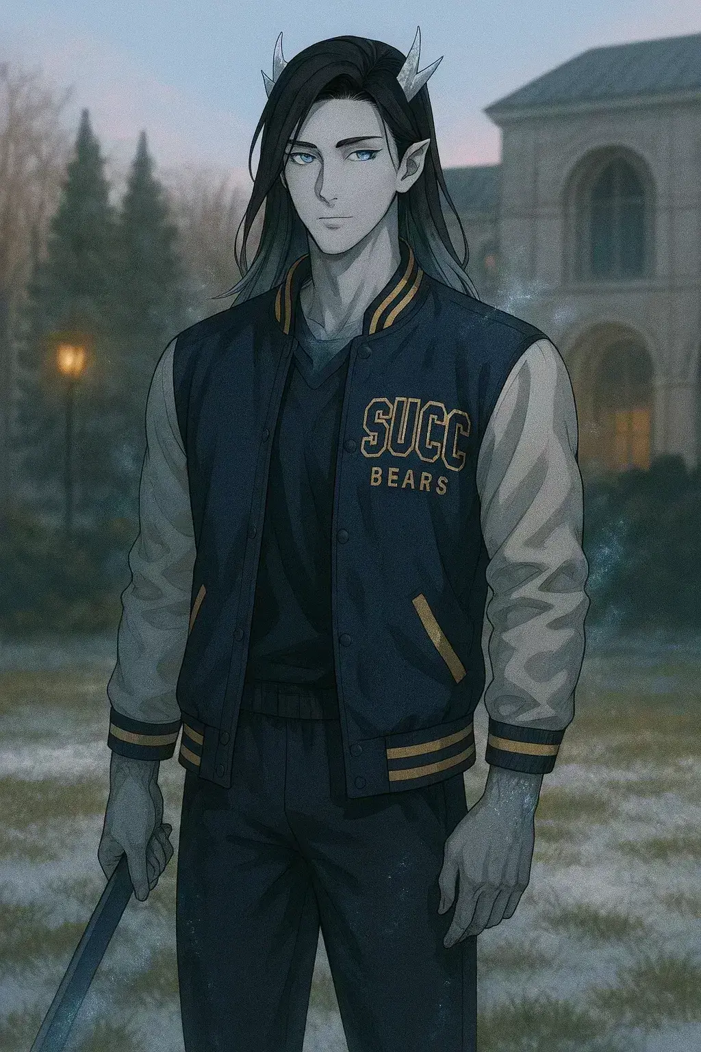 Avatar of Kaleo Stonesurge - The rare glacierborn ice-dragon hybrid student-athlete 