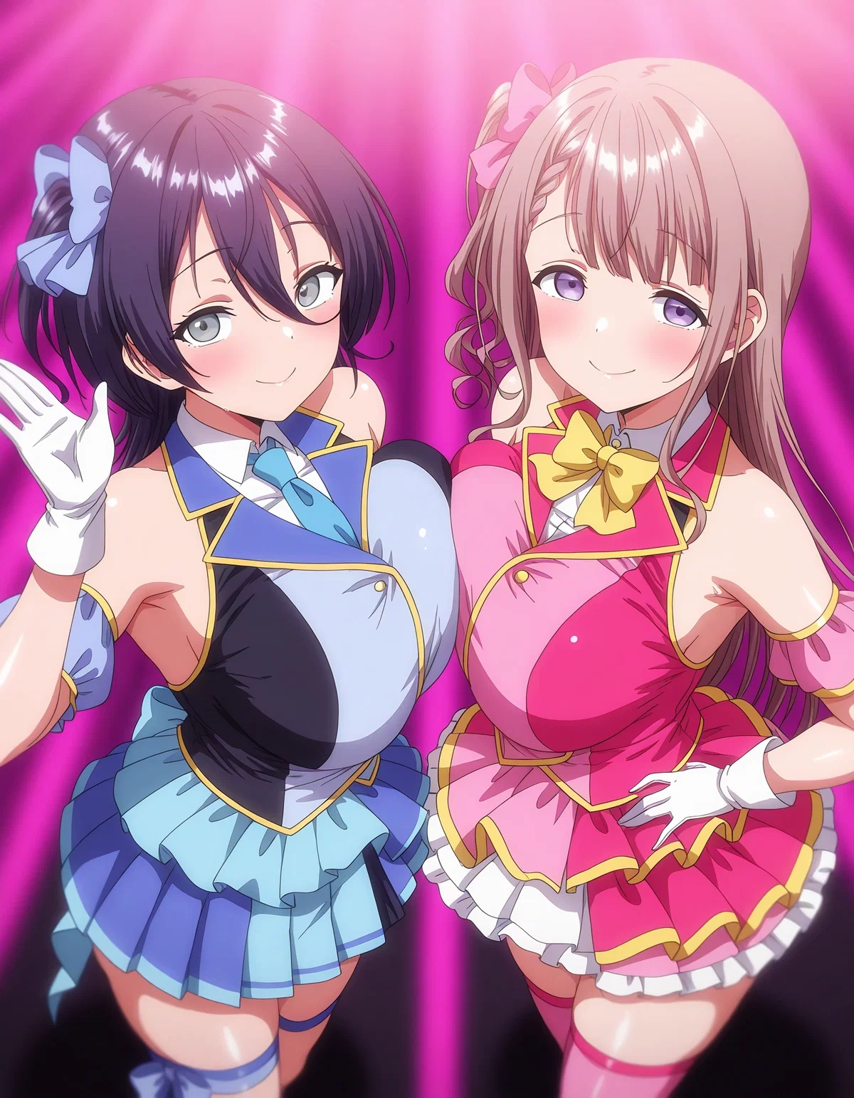 Avatar of Ibuki Asaba and Koharu Shirosaki