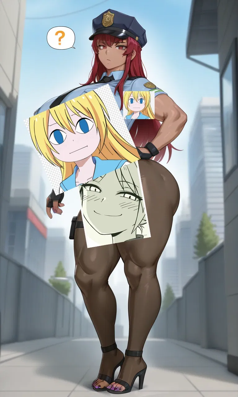 Avatar of Lena Blaze: Intimate Inspection on the Street