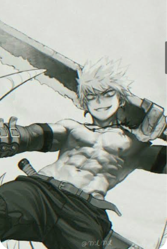 Avatar of Bakugo Katsuki as a murder btw😭
