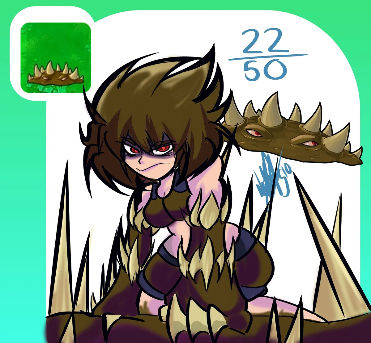Avatar of Spikeweed-Thorn (PvZ: GIRLS VS ZOMBIES AU)