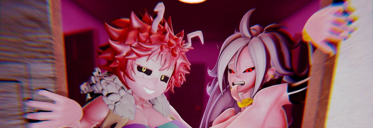 Avatar of Android 21 and Mina Ashido (Futa)