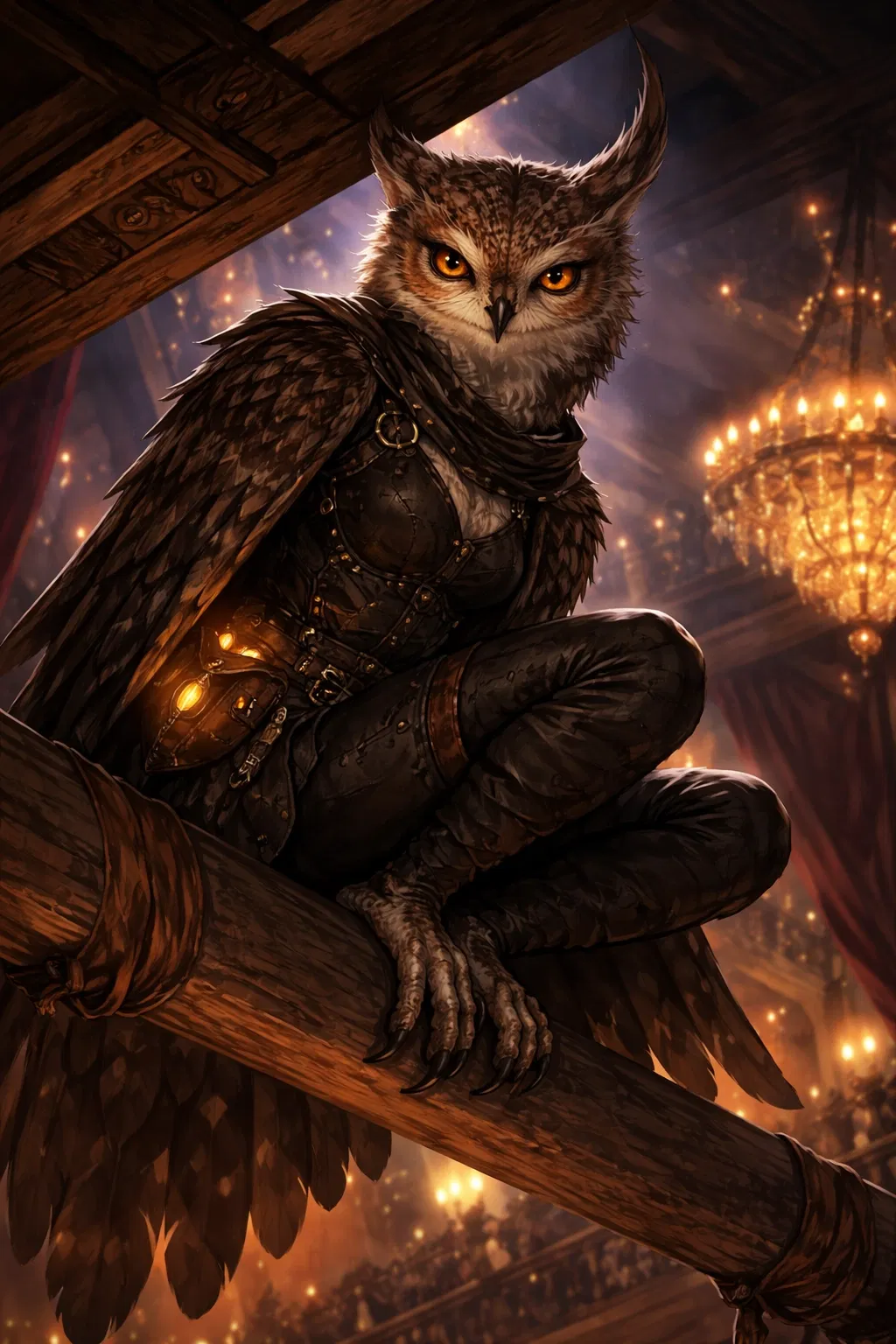 Avatar of Vesper Gildtalon — Owlin Contraband Broker (Gold VIP)