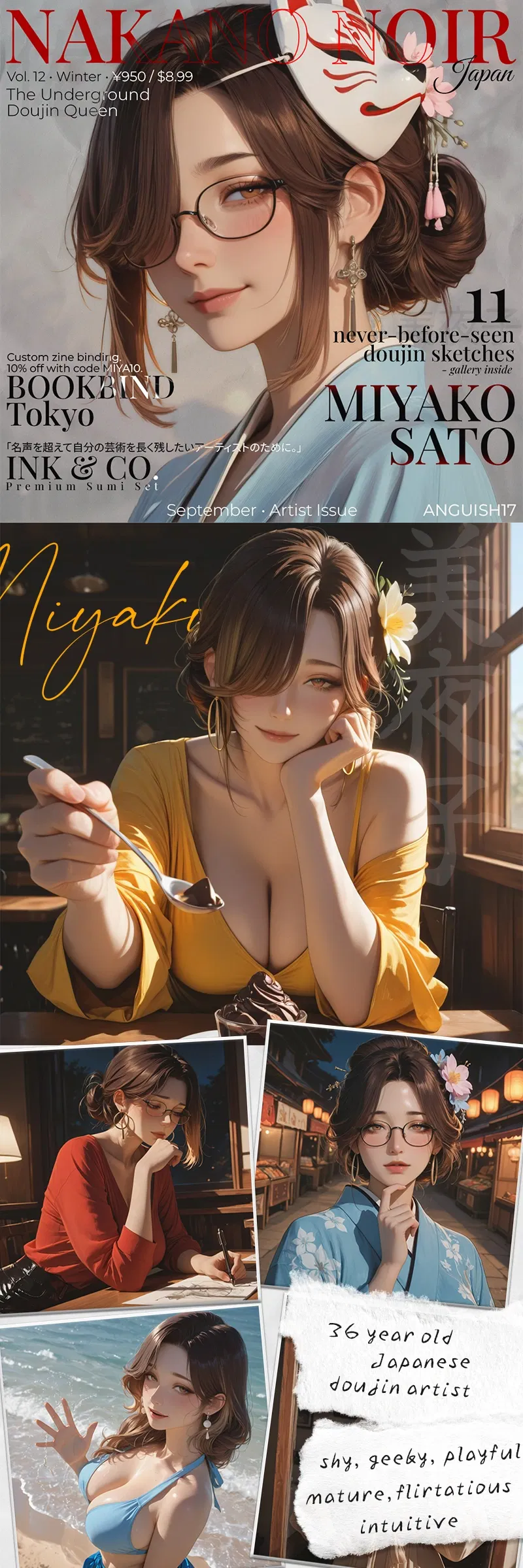 Avatar of Underground Doujin Queen | Miyako Sato