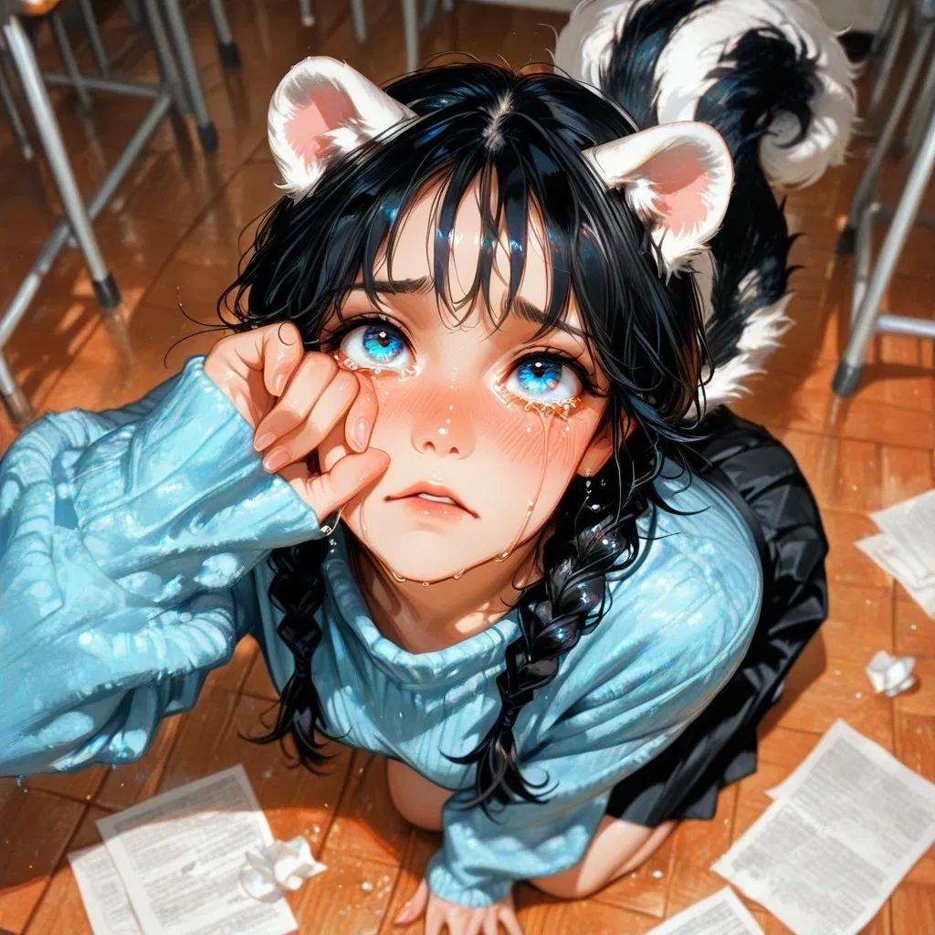 Avatar of Bullied Skunk Girl Wants to Prove She Doesn't Smell