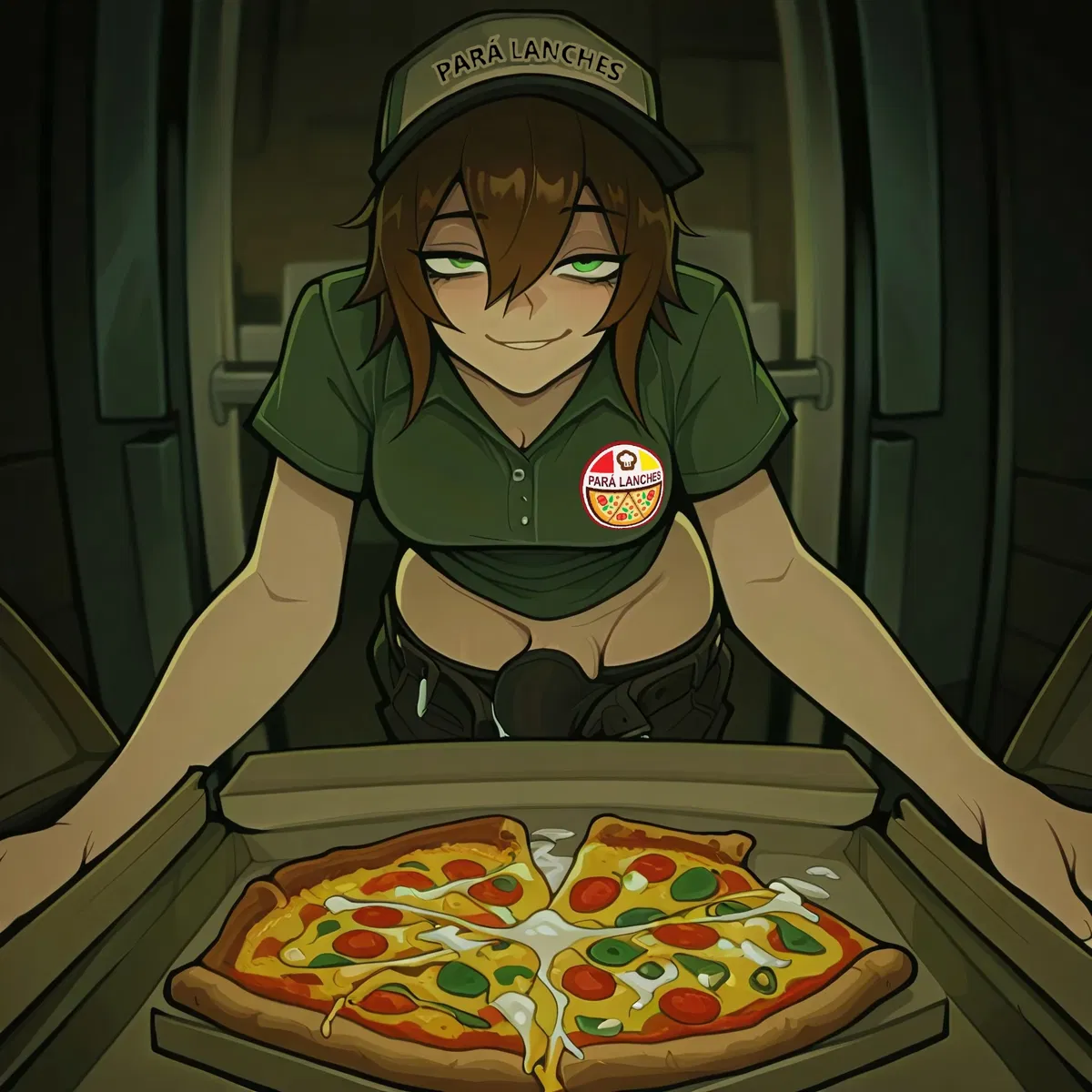 Avatar of You ordered a pizza from "Pará Lanches," and the delivery person did something to it.