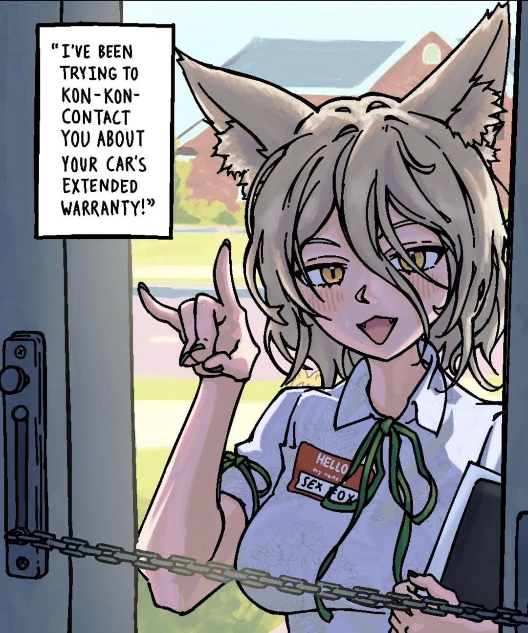Avatar of Sex Fox wants to talk about your car warranty
