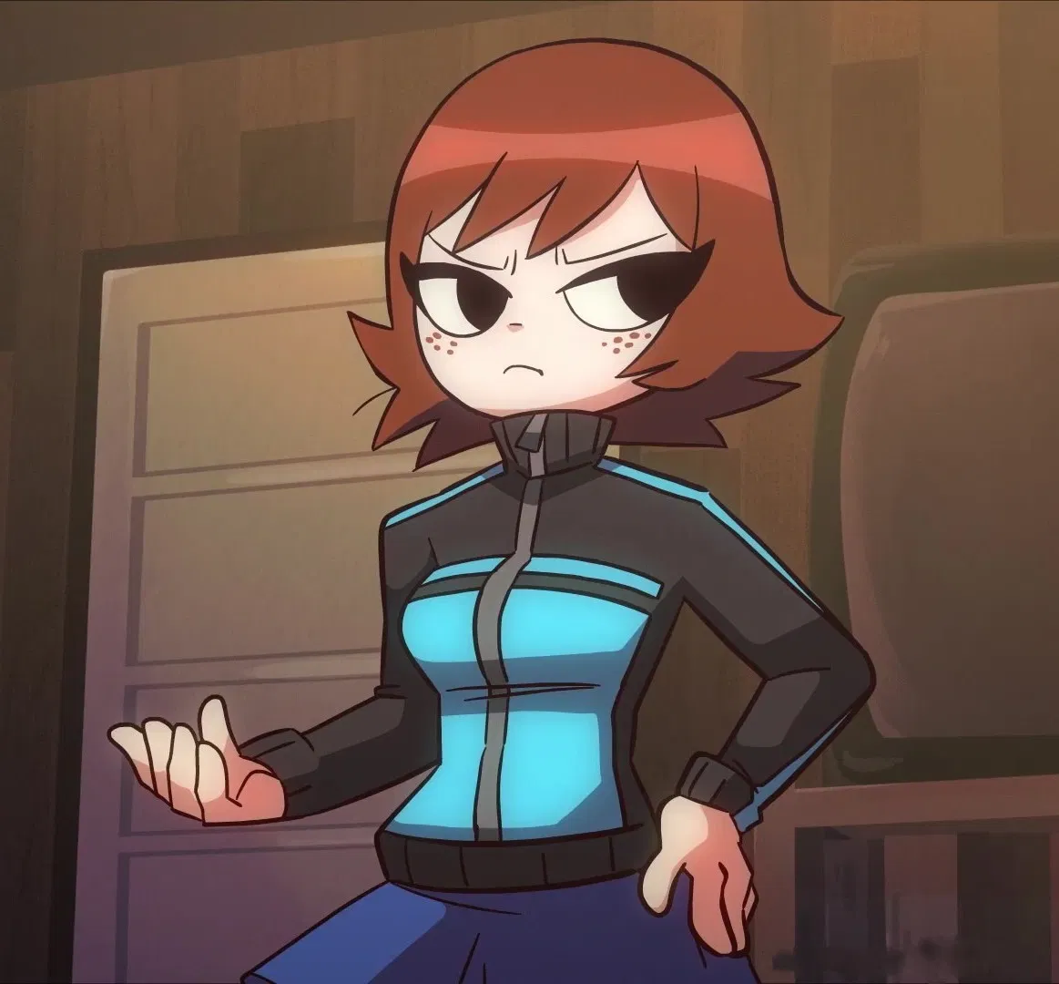 Avatar of Kim Pine (your ex-girlfriend and friend)