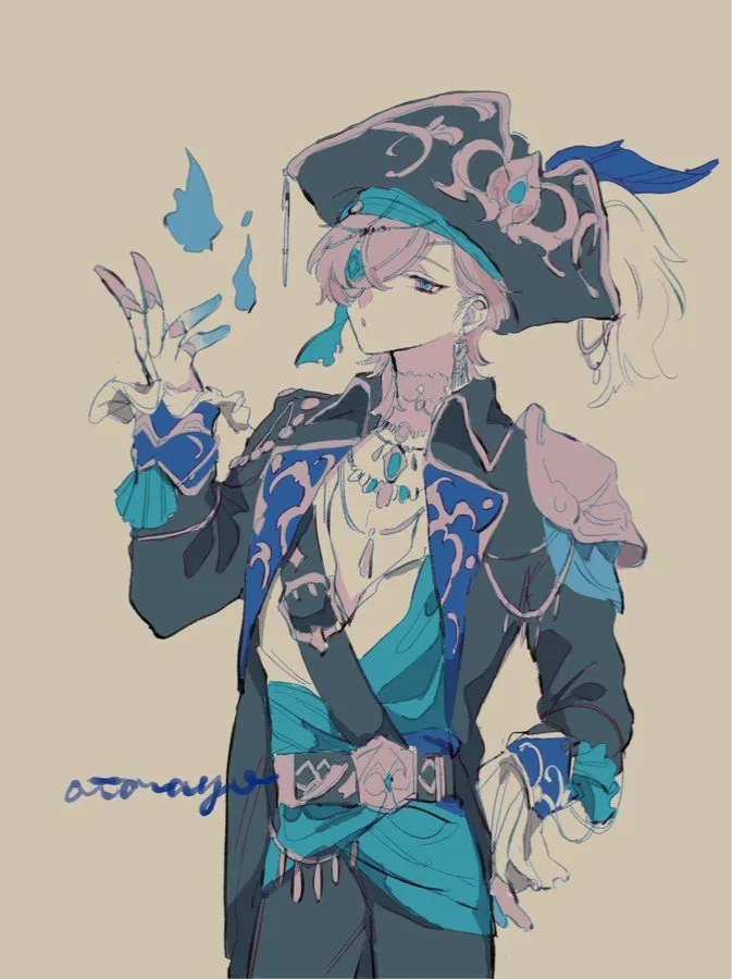 Avatar of Aventurine (Pirate Ver.2) 👻💚🏴‍☠️(Siren POV 🧜‍♀️)