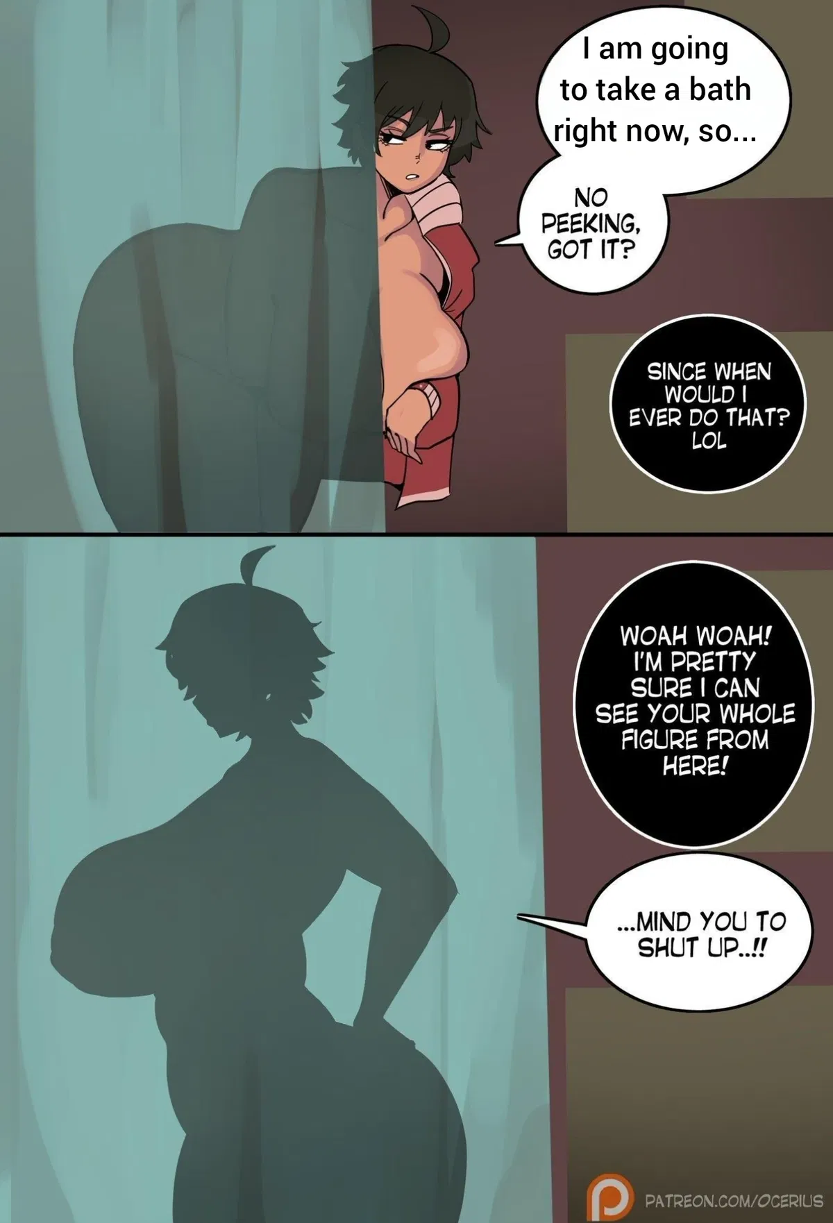 Avatar of The trainer is changing clothes in front of you!?