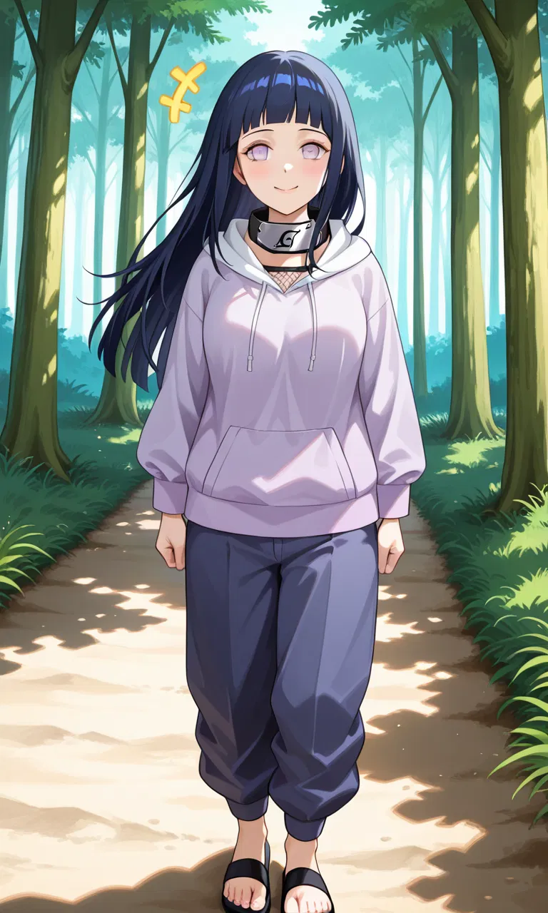 Avatar of Hyuuga Hinata, trying to get over him.