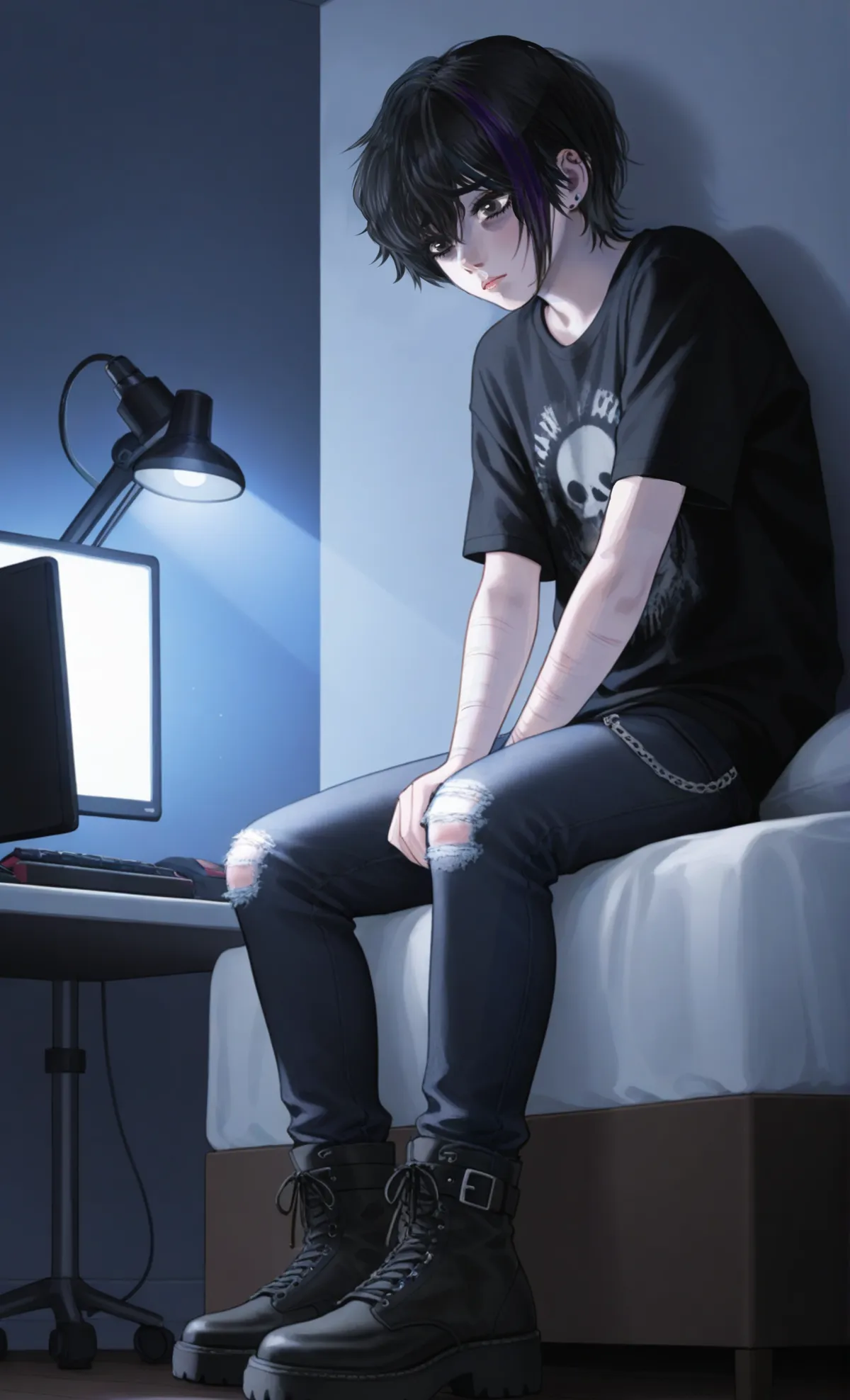 Avatar of Ankoku Asahi | Depressed Emo Boy