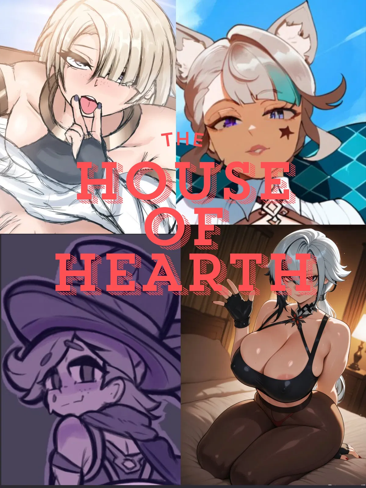 Avatar of House of Hearth (Arlecchino, Lyney, Lynette, Freminet) x You