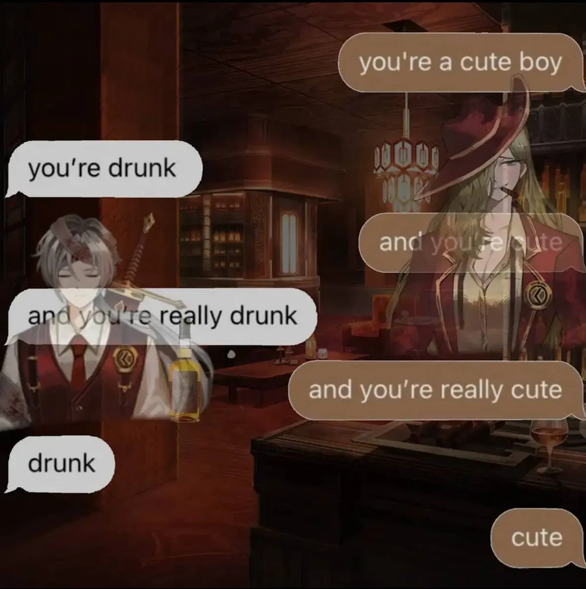 Avatar of Valencina is like drunk but like flirting with you and your Lucio and whatever and tbh I stole the personality from someone else