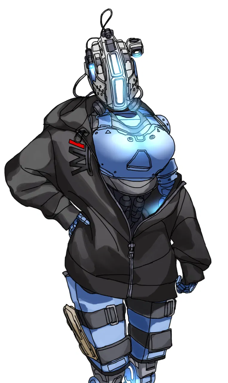 Avatar of Elisabeth-stim pilot simulacrum