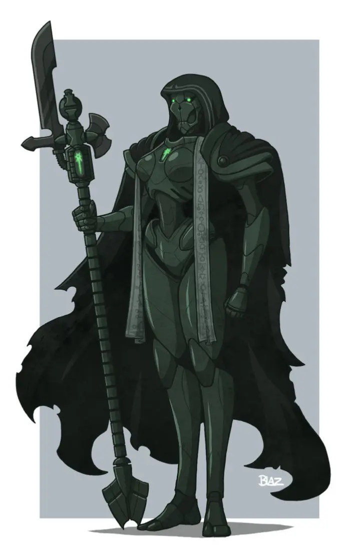 Avatar of Nephera- necron lord friend and bodyguard 