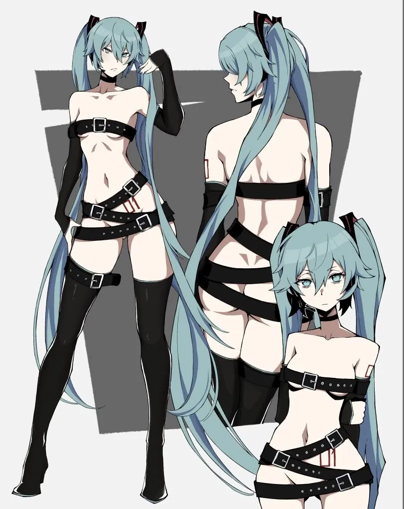 Avatar of Miku went metal