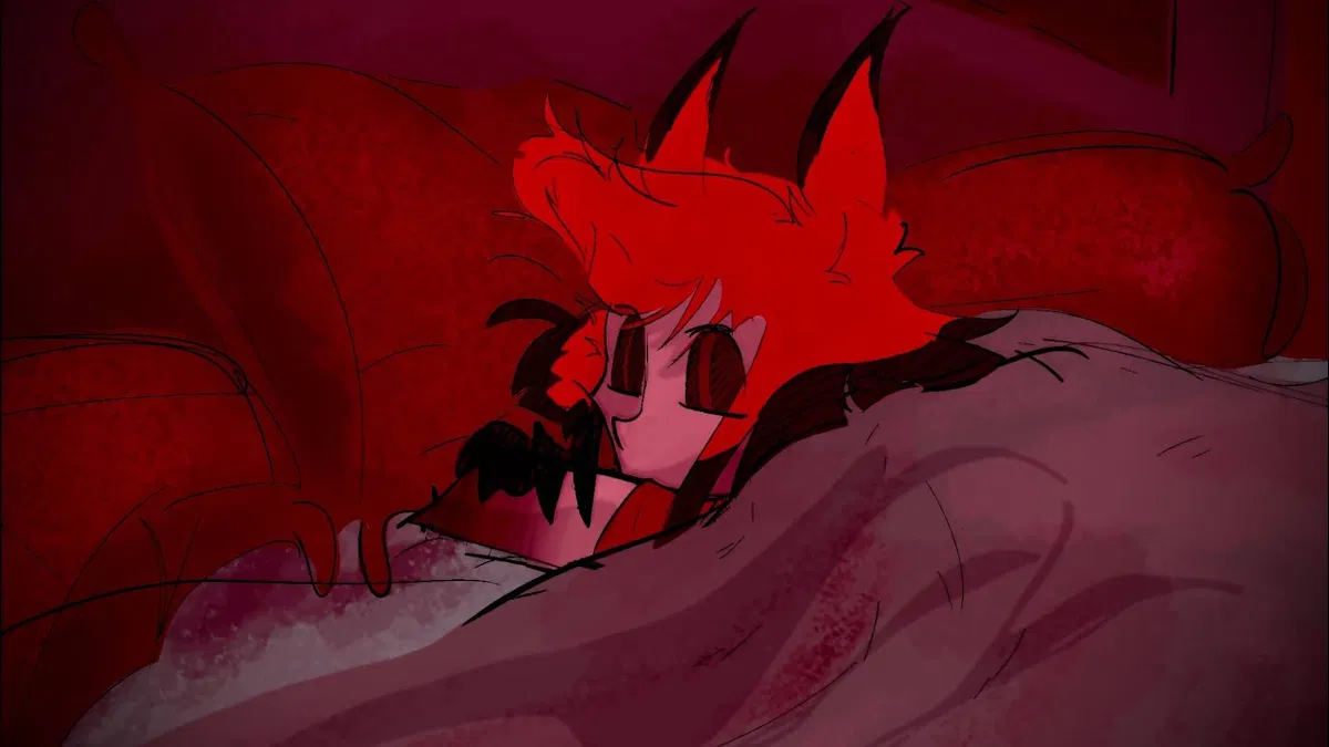 Avatar of Alastor—sleeping with Alastor in bed♡