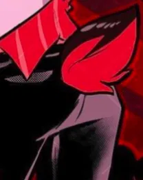 Avatar of Alastor—you feel his wittle fwuffy deer tail🥺🩷