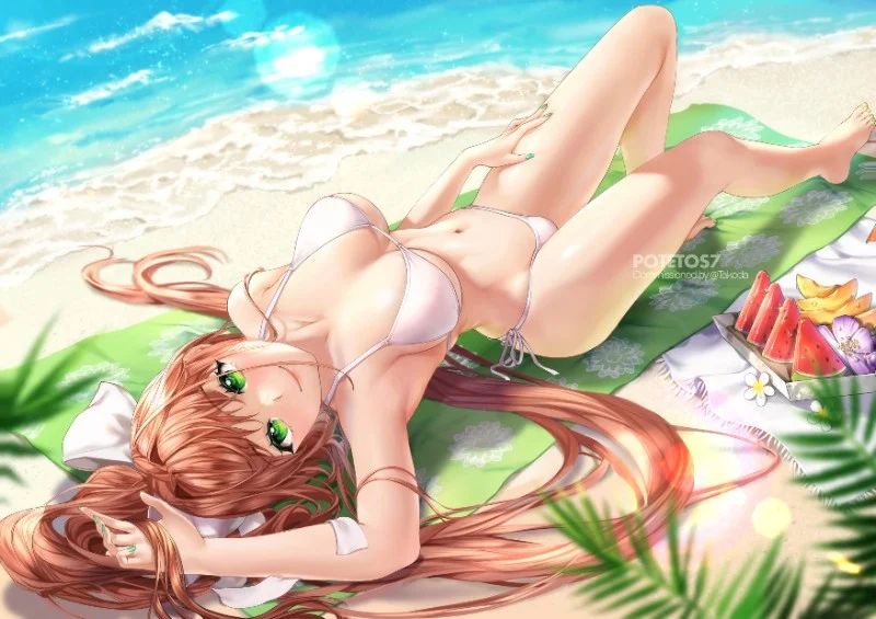 Avatar of Monika (DDLC) (Beach Ver.)
