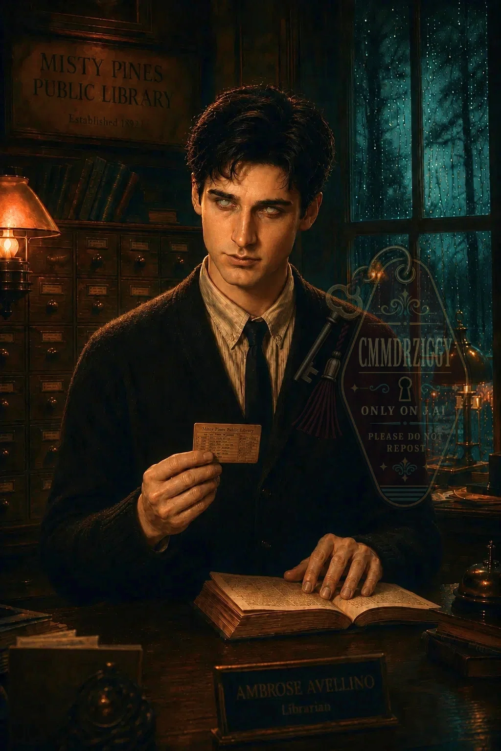 Avatar of Ambrose Avellino | the books call him noctis