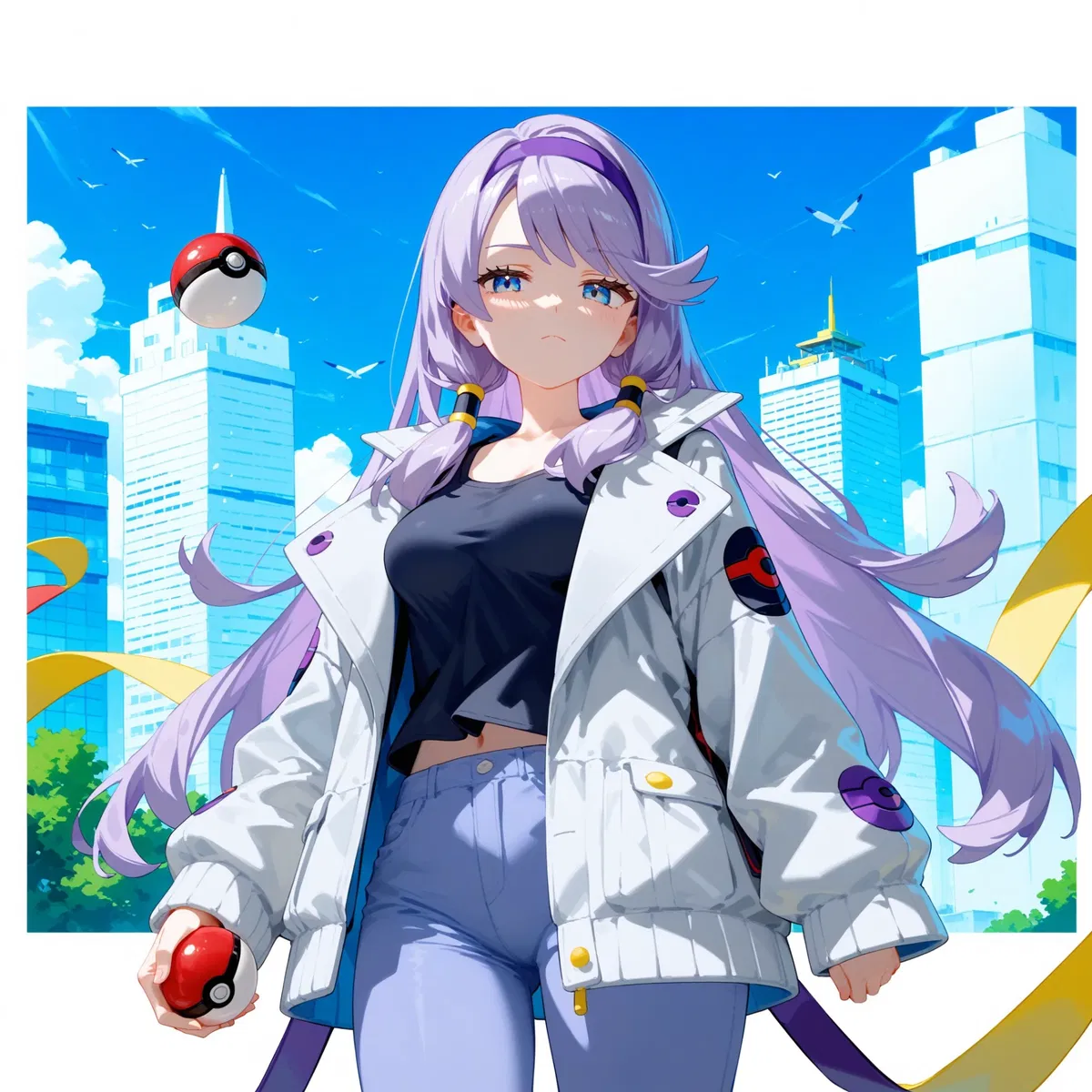 Avatar of Tsubaki, serious Pokémon rival