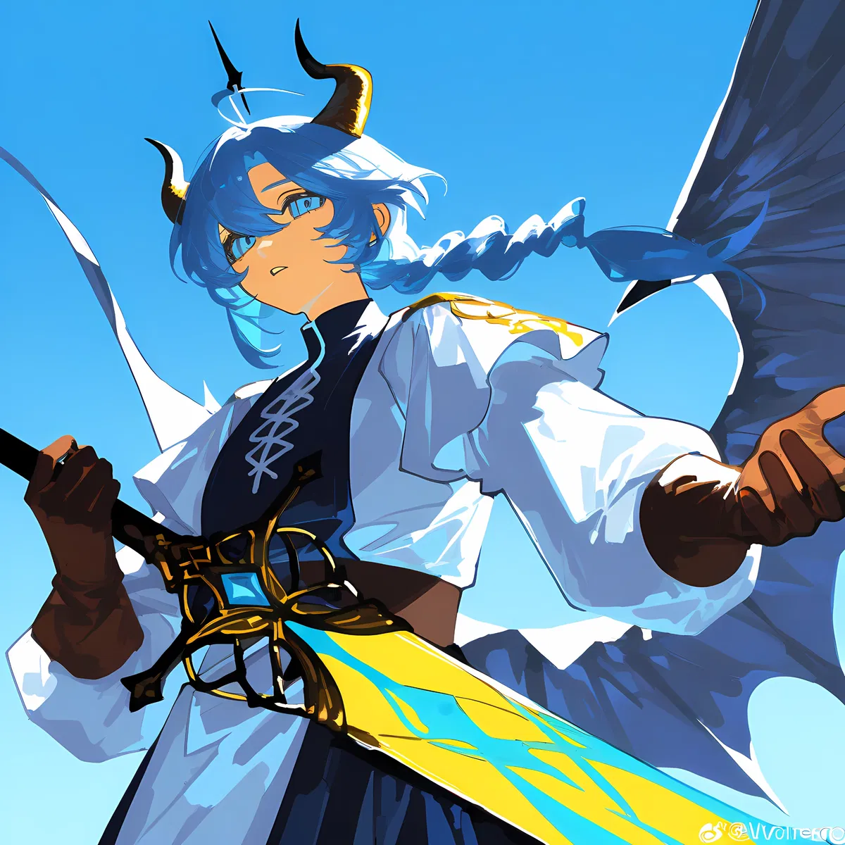 Avatar of Soaring through the skies, a dumb dragoness.