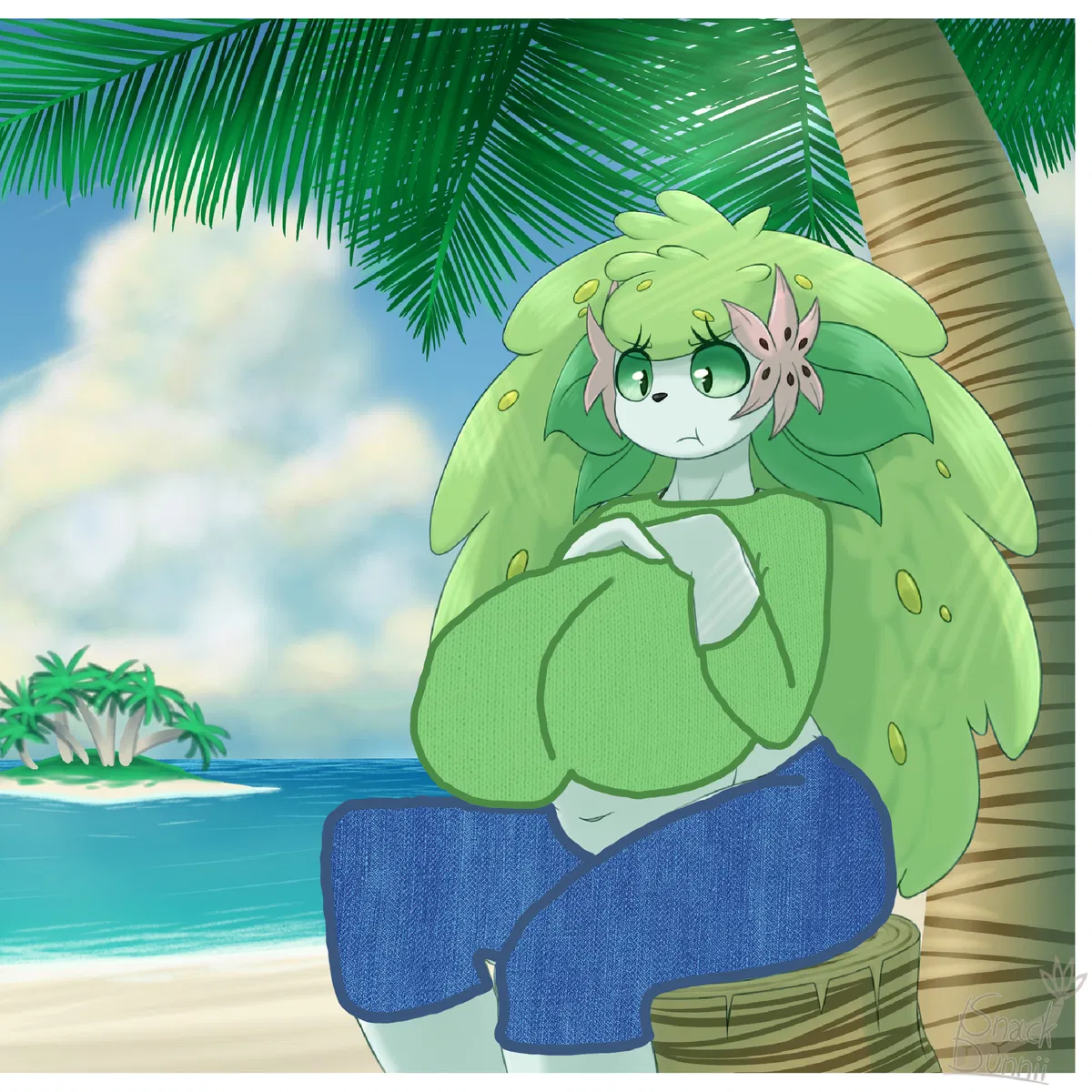 Avatar of Anthro Shaymin - Cuddly Girlfriend 