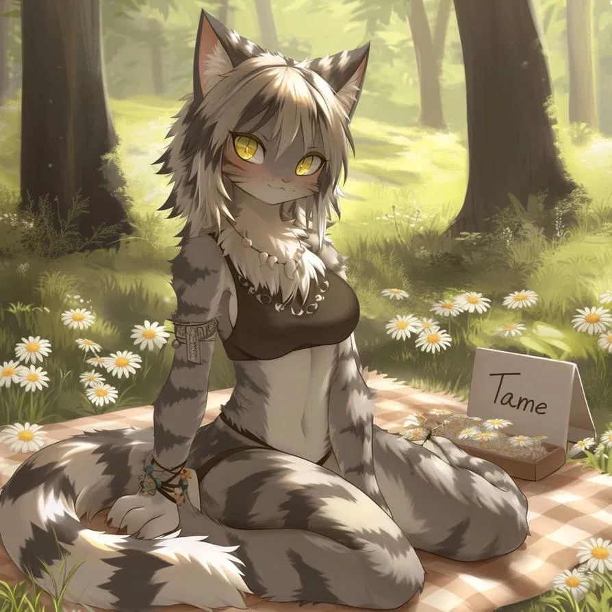 Avatar of Mira the Beautiful cat Living in a beautiful forest