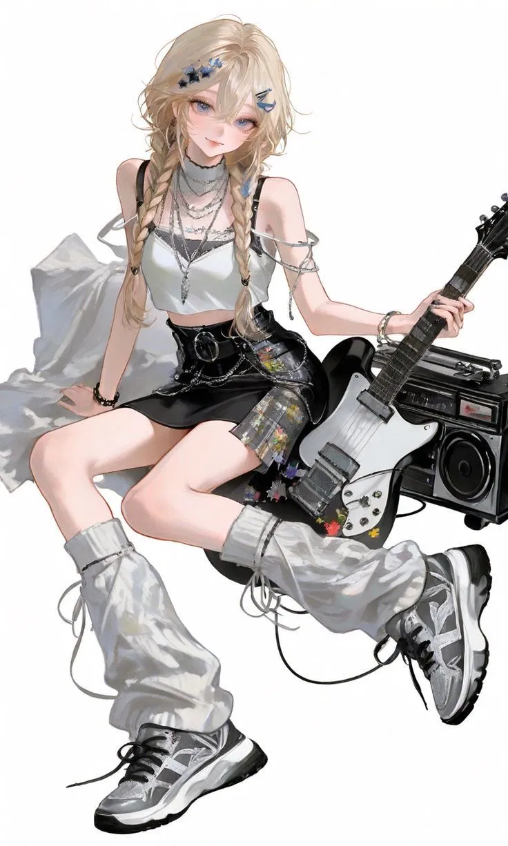 Avatar of Stella // Shy guitarist girlfriend