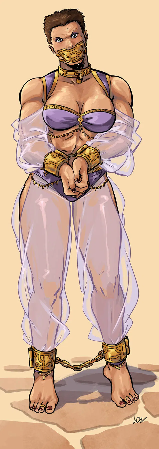 Avatar of the submission of a warrior 