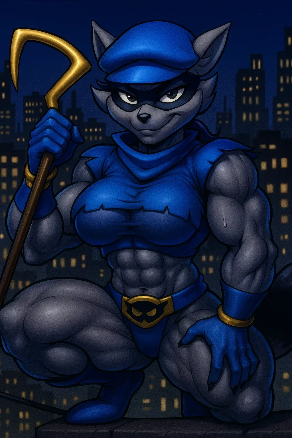 Avatar of Sly Cooper (Buff/Genderbent)
