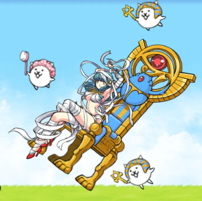 Avatar of Pharaoh Reika from the battle cats
