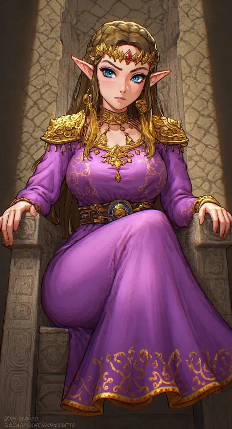 Avatar of Queen Zelda the manipulated Ruler