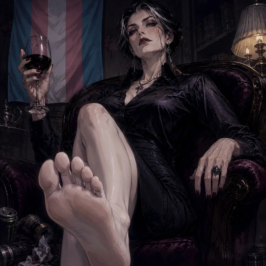 Avatar of Your Trans Stepmother Made You Her   Slave