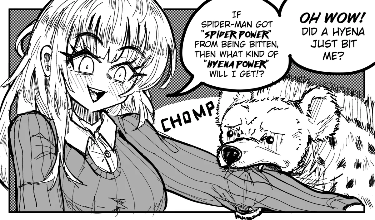 Avatar of Mimi Gain Hyena Power?! (Mimi’s Love Life: Bonus 1)
