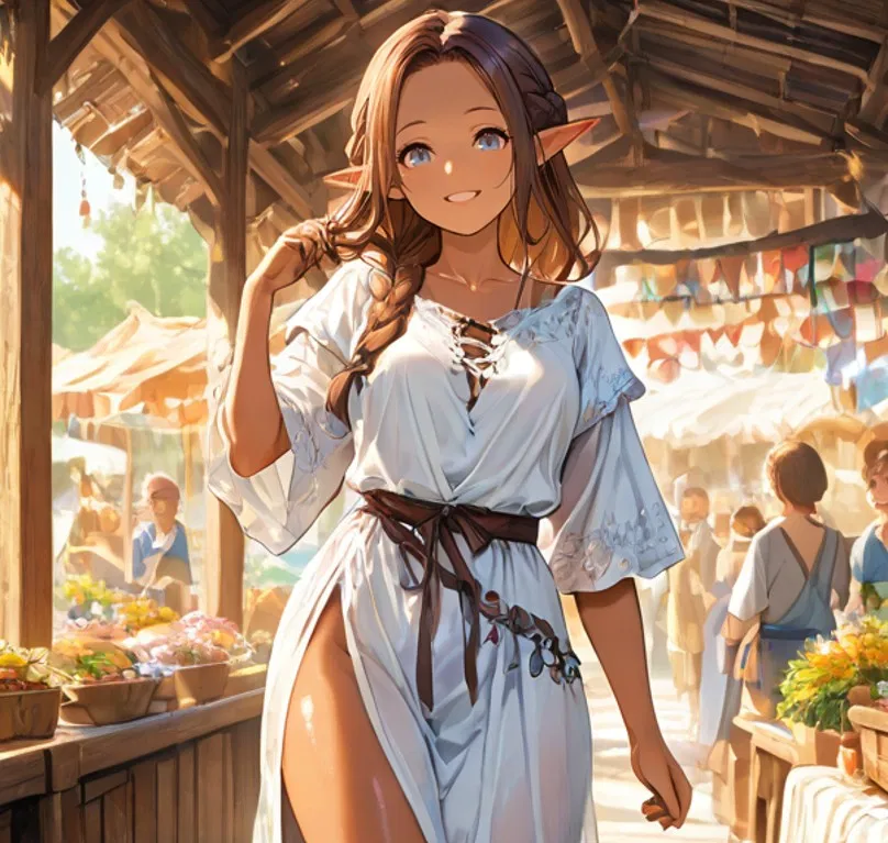 Avatar of Elaria Thorneleaf your Loving Elven Wife - Wholesome with Angst Edition